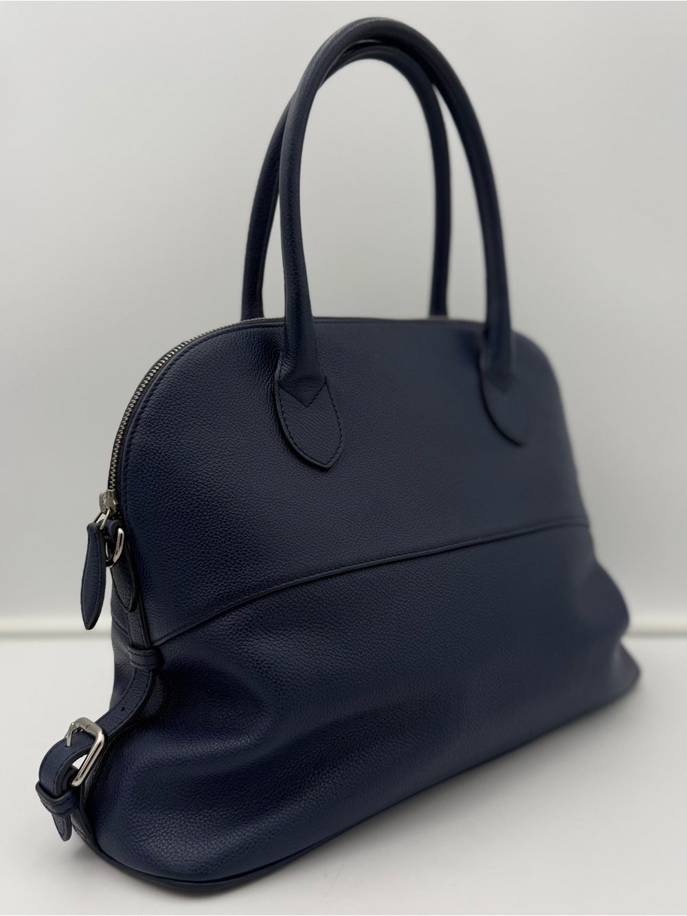 🐢MORABITO 1905 PARIS • DINA MM Bugatti 36 Bag in Blue Made in ITALY (Late Model) - Picture 2 of 16
